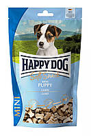 Мягкое лакомство для щенков мелких пород Happy Dog Soft Snack Mini Puppy с мясом ягненка 100 EJ, код: 8018221
