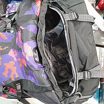 Туристичний рюкзак на 50 л. "Піксель райдужний", фото 4