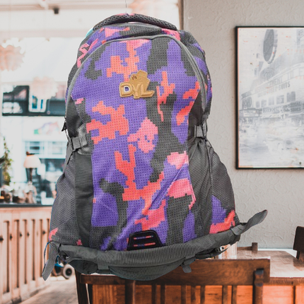 Туристичний рюкзак на 50 л. "Піксель райдужний", фото 1