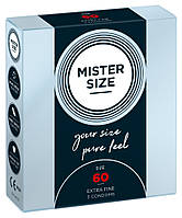 Презервативи MISTER SIZE (60 мм) 3 шт sexstyle