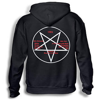 Толстовка Худі BATHORY Goat logo, фото 4