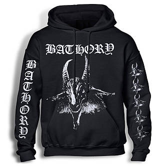 Толстовка Худі BATHORY Goat logo, фото 3