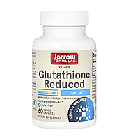 Глутатіон, Glutathione Reduced, Jarrow Formulas, 500 мг, 60 капсул (JRW-15039)