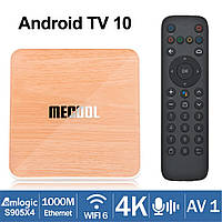 Mecool KM6 Deluxe 4/64 + Настройка и сертификат YouTV в подарок!