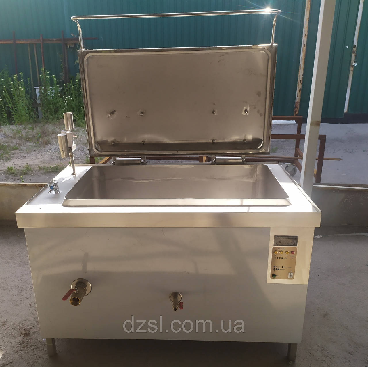Котел харчоварильний електричний промисловий КЕ-250 "Еталон", фото 1