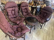 Набір плетених меблів з лози, фото 7