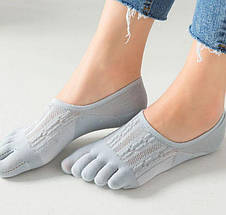 Набір жіночі підслідники з пальцями (34-37) сліди 5 пар, фото 2