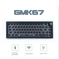 База основа Zuoya gmk67 gasket mount RGB soft беспроводная белая white черный