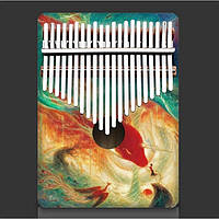 Калимба африканский ударный музыкальный инструмент ,калимба 21 нота ударный инструмент