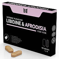 Препарат для женщин Blackbull Libidine Afrodisia Intense Pleasure, 10 таблеток. DreamShop