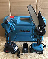 Набор макита 2в1, пила Makita 155Z (Шина 15см) + секатор Makita DUP 270 24В