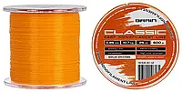 Волосінь Brain Classic Carp Line Solid orange 600m 0,35mm 10,7kg 25lb