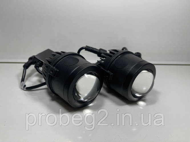 Bi led светодиодные линзы 2.0 Drivex 37/45w 6000 k 12v вместо штатных ...