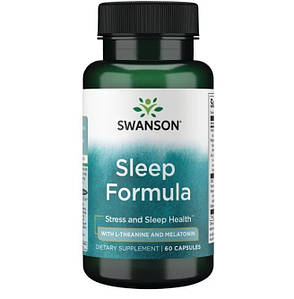 (уцінка термін по 3.24) Комплекс для сну Swanson Sleep Formula 60 капс.