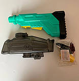 Водяний автомат на акумуляторі зелений (41 см), фото 5