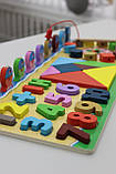 Дерев'яна розвиваюча дошка сортер 1603 Limo Toy, фото 5