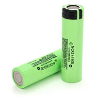 Аккумулятор 18650 Li-Ion NCR18650B TipTop, 3400mAh, 6.8A, 4.2/3.6/2.5V, green, OEM Panasonic (NCR18650B) p