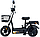 Электроскутер 14" Town 500W, 48V/20A аккумуляторный велоскутер, свет LED, E-Titan, фото 8