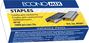 Скоби для степлера (№10, 1000шт) Economix E40301