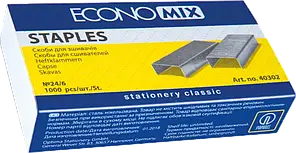 Скоби для степлера (№24/6 1000шт) Economix E40302