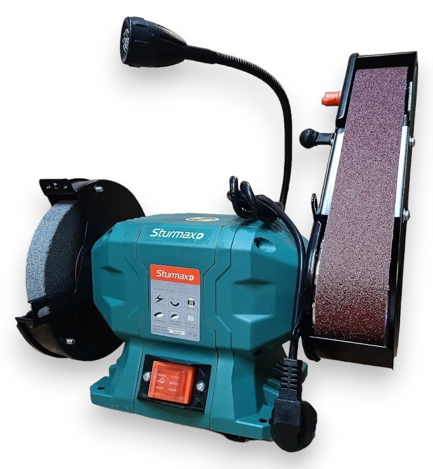Sturmax BGM6015GRL Точило дисково-стрічкове 350Вт