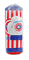 Качественная боксерская груша мешок с перчатками, Детская боксерская груша Captain America 40 см