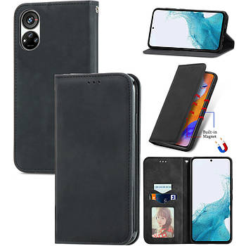 Чохол-книжка Skin Feel Leather Wallet для ZTE Blade V40s Black