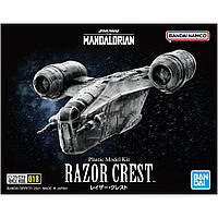 Модель Космический Корабль Мандалорца 18,5 см The Mandalorian Razor Crest Model Kit Bandai 5061794