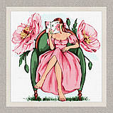 Картина за номерами Квіткова гармонія 40*40 см Ідейка KHO 5099, фото 2