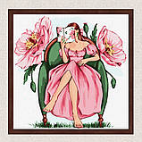 Картина за номерами Квіткова гармонія 40*40 см Ідейка KHO 5099, фото 3