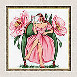 Картина за номерами Квіткова гармонія 40*40 см Ідейка KHO 5099, фото 5