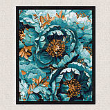 Картина за номерами Квітуча гармонія з фарбами металік 40*50 см Ідейка KHO 3276, фото 4