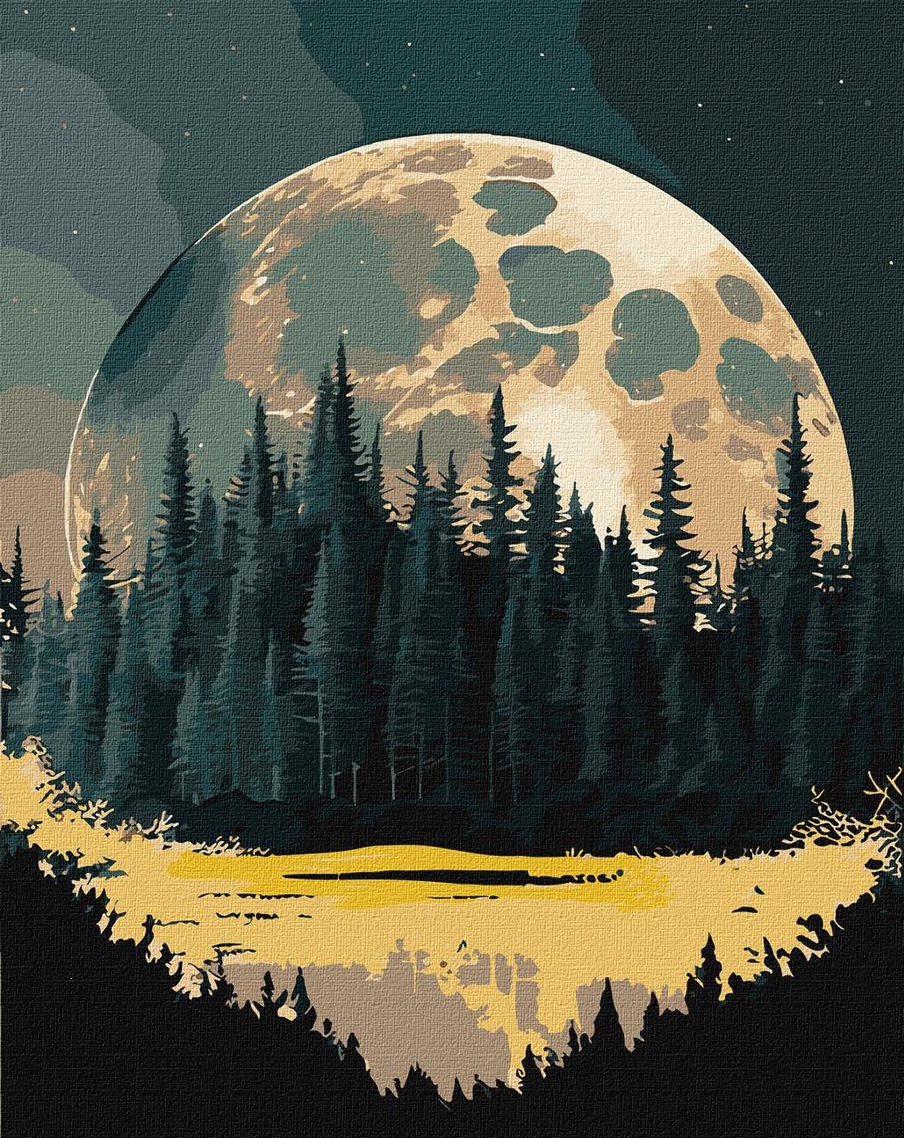 Картина за номерами Таємний край з фарбами металік exp 40*50 см Ідейка KHO 5108, фото 1