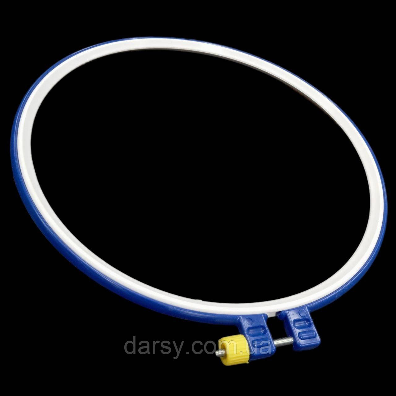 П'яльце для вишивання 25 см, синє, фото 1