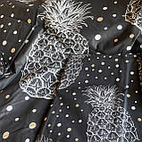 Якісна постільна білизна євро розміру "Бязь Gold" Розмір 200*220, фото 5