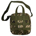 Транспортувальна сумка для захисту пульта керування FPV дроном на Molle Піксель, фото 4