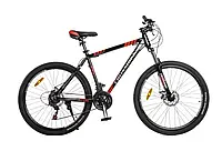 Велосипед CrossBike 27,5" Everest 2024 Рама-17" black-red