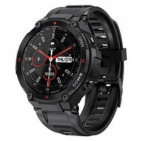 Bluetooth часы со звонком мужские противоударные Smart Watch Modfit Ranger All Black, смарт часы с оксиметром