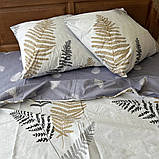 Якісний комплект постільної білизни "Бязь Gold" Розмір двоспальний 180 * 215, фото 3