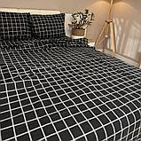 Якісний комплект постільної білизни "Бязь Gold" Розмір двоспальний 180 * 215, фото 2