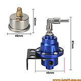 Регулятор тиску палива пального РДТ Epman type S Tomei type S PQY SARD Fuel Regulator ланос сенс lanos sens славута ваз опель деу, фото 6