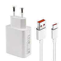 Адаптер для зарядки USB с кабелем Type-C, 33W Power adapter Suite, зарядное устройство для телефона (NS)