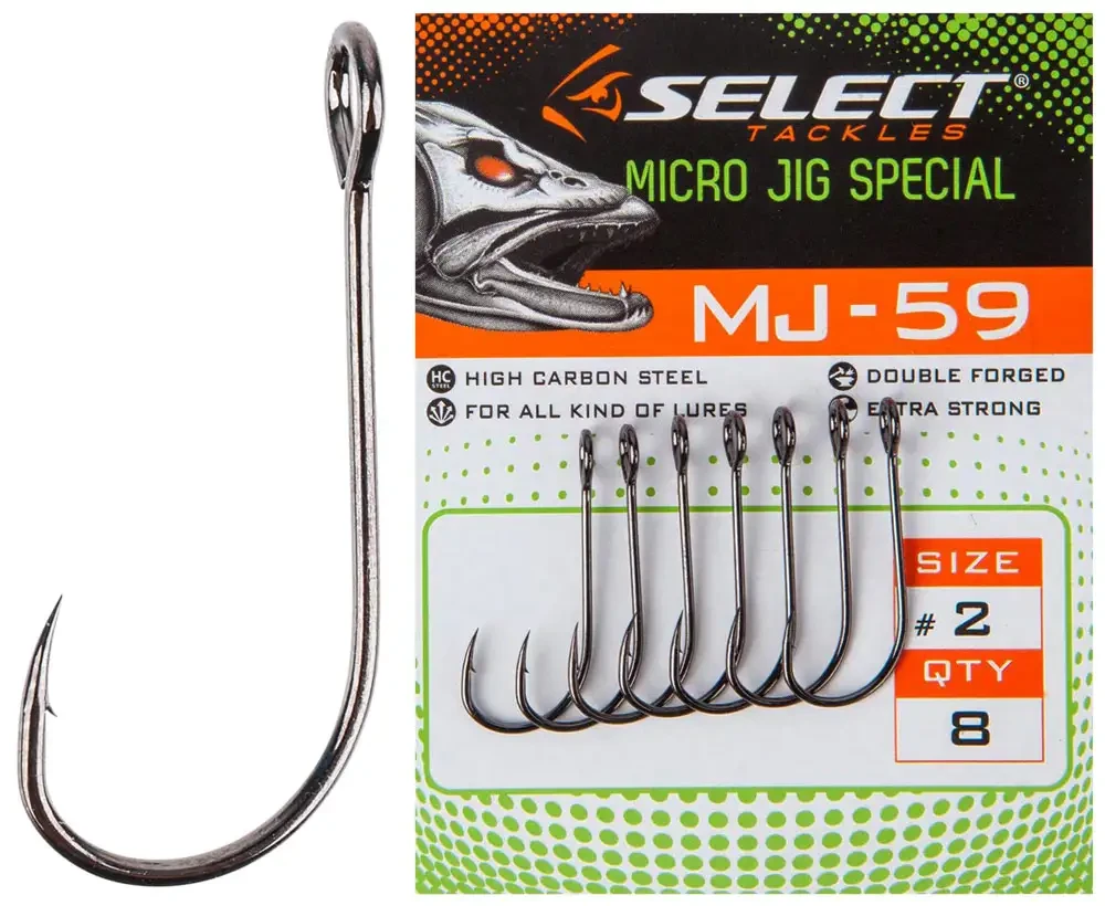 Гачок Select MJ - 59 Micro jig Special #4 (9 шт / уп), фото 1
