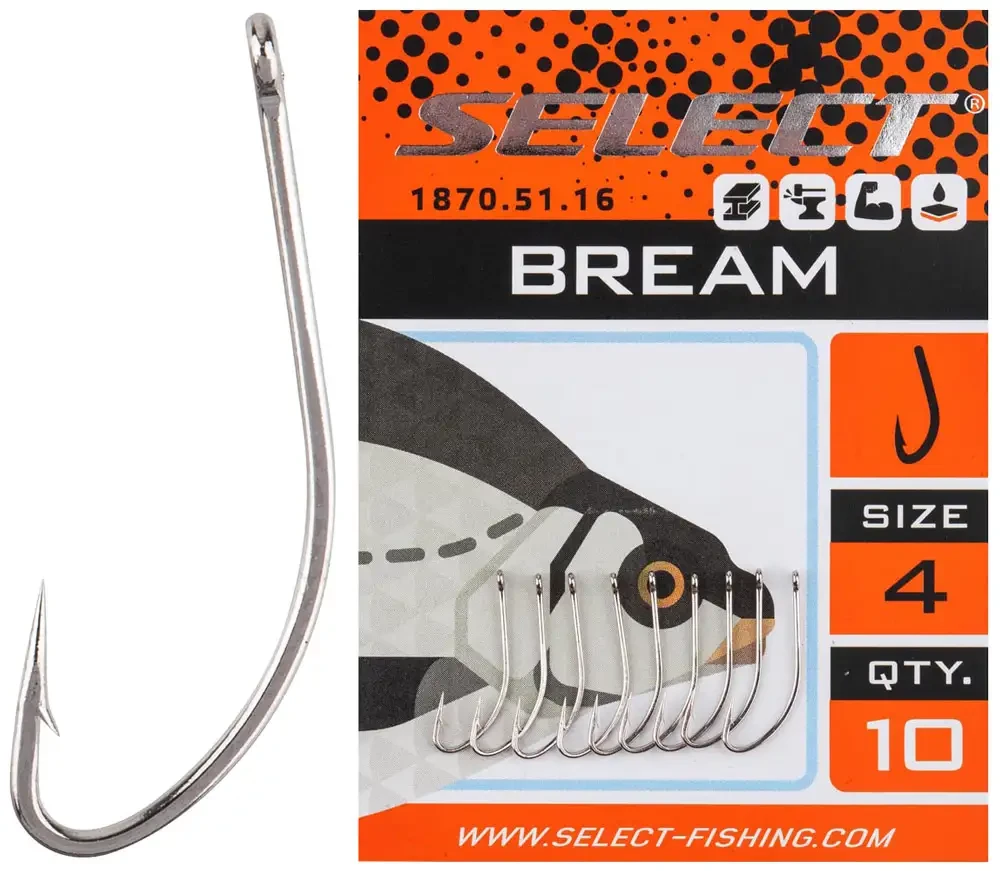 Гачок Select Bream # 12 (10 шт / уп), фото 1