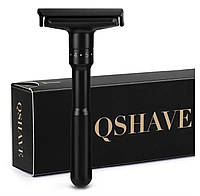 Безпечна бритва QSHAVE для чоловіків, регульований станок для гоління