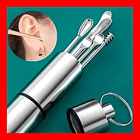 Набор инструментов для чистки ушей (6 штук)
