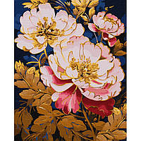 Картина за номерами "Рожева симфонія з фарбами металік extra" KHO3257 40х50 см Adore