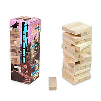 Настольная игра "Jenga Tale" 30966, 48 брусков, на украинском языке Adore Настільна гра "Jenga Tale" 30966, 48