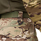 Шорти карго Military тактичні повсякденні з кишенями Ріп-Стоп MultiCam, фото 9