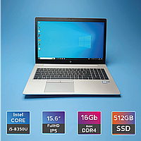 Ноутбук HP EliteBook 850 G5 (i5-8350U/RAM 16GB DDR4/SSD 512GB) Б/В (7295(2))